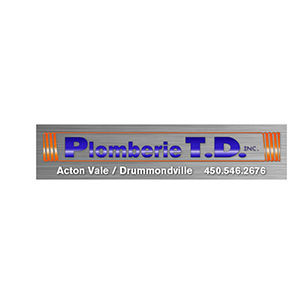 Plomberie T.D. inc. | home goods store | 752-D Rue Cushing, Acton Vale, QC J0H 1A0, Canada | 4505462676 OR +1 450-546-2676