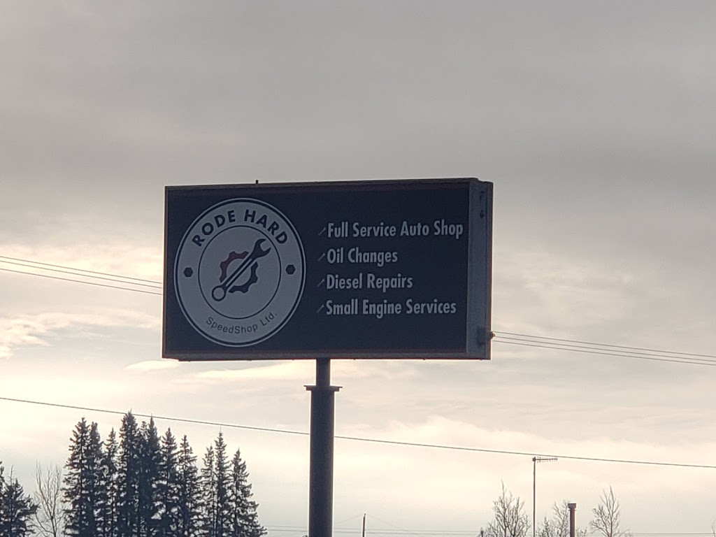 Rode Hard Speedshop | 5202 40 St, Rimbey, AB T0C 2J0, Canada | Phone: (780) 872-2400