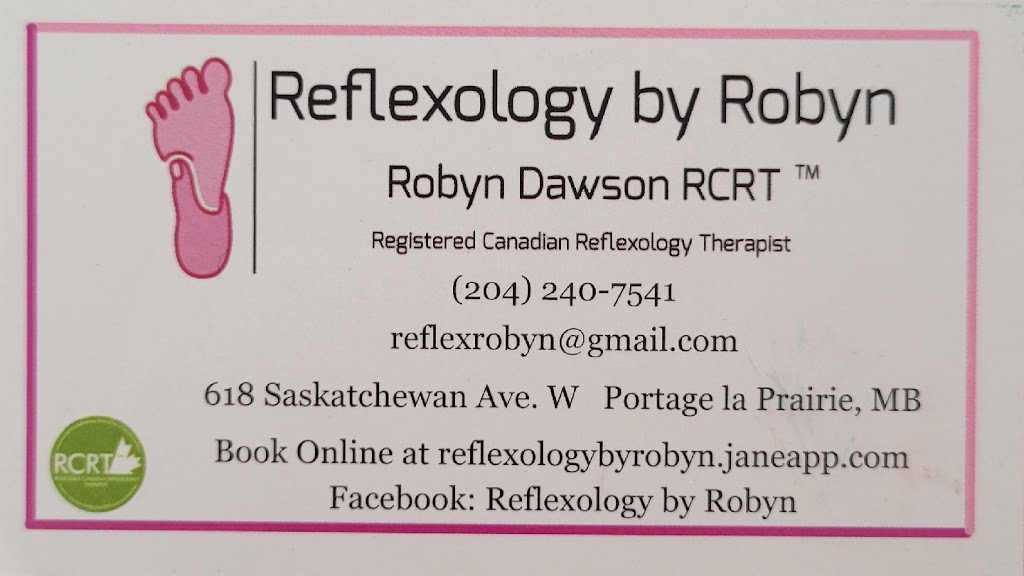 Reflexology by Robyn | 618 Saskatchewan Ave W Unit 4, Portage la Prairie, MB R1N 0M6, Canada | Phone: (204) 240-7541