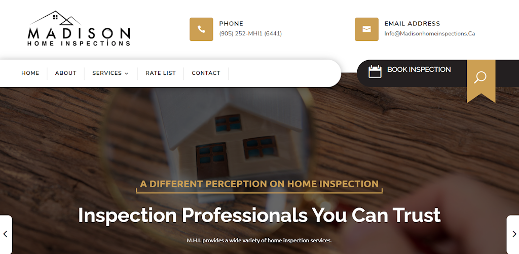 Madison Home Inspections | 5382 Black River Rd, Sutton, ON L0E 1R0, Canada | Phone: (905) 252-6441