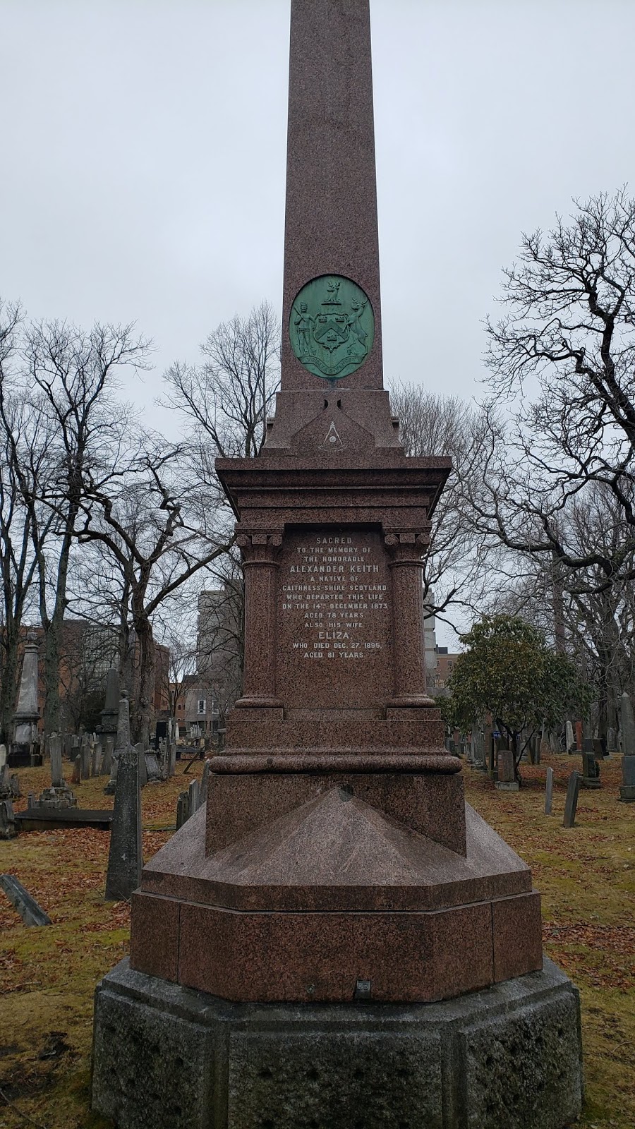 Camp Hill Cemetery | 1600 Summer St, Halifax, NS B3H 3A6, Canada | Phone: (902) 490-4883