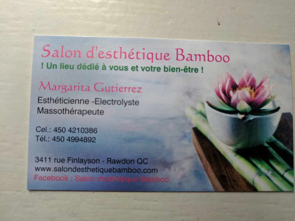 Salon Desthétique Bamboo | 3411 Rue Finlayson, Rawdon, QC J0K 1S0, Canada | Phone: (450) 421-0386