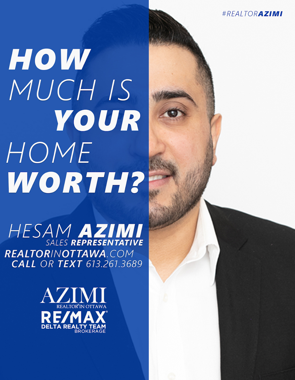 AZIMI ׀ REALTOR IN OTTAWA | 2316 St Joseph Blvd, Orléans, ON K1C 1E8, Canada | Phone: (613) 261-3689