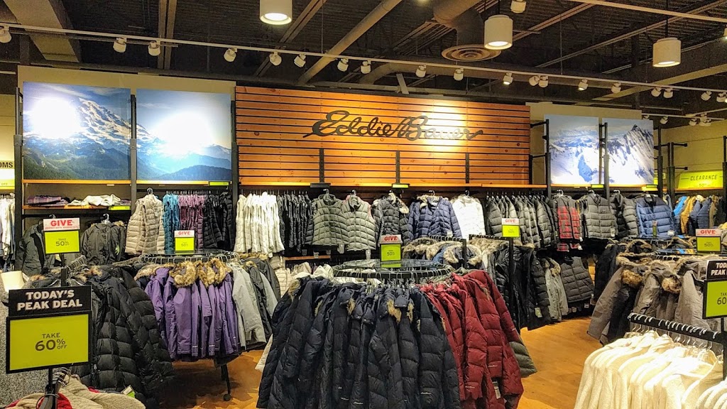 Eddie Bauer Outlet | 13850 Steeles Avenue West Suite 300 Toronto, Metro, Halton Hills, ON L7G 0J1, Canada | Phone: (905) 875-3512