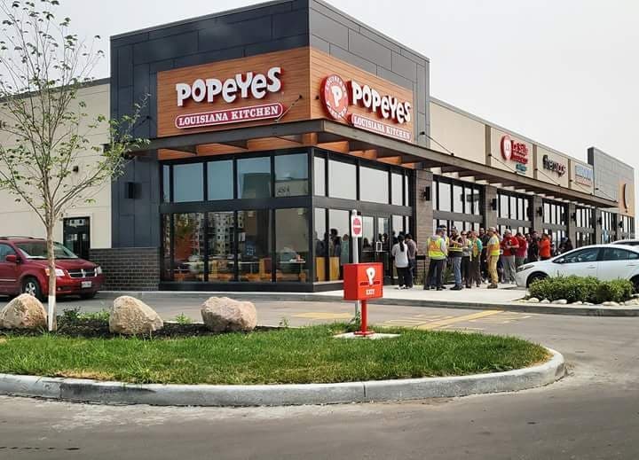 Popeyes Louisiana Chicken | 605 Sterling Lyon Pkwy, Winnipeg, MB R3P 2S8, Canada | Phone: (204) 219-1282