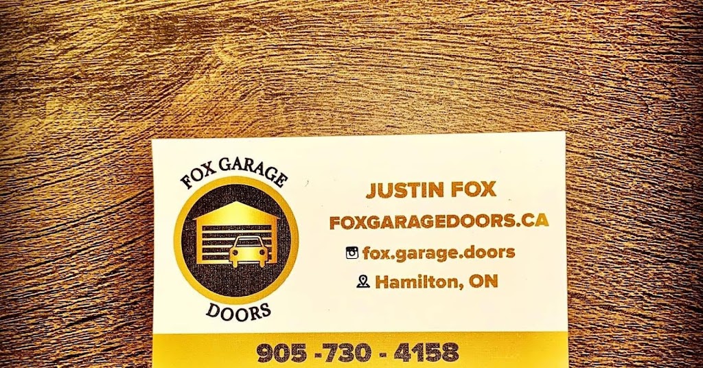 Fox Garage Doors | 99 Edith Ave, Hamilton, ON L8T 4H7, Canada | Phone: (905) 730-4158