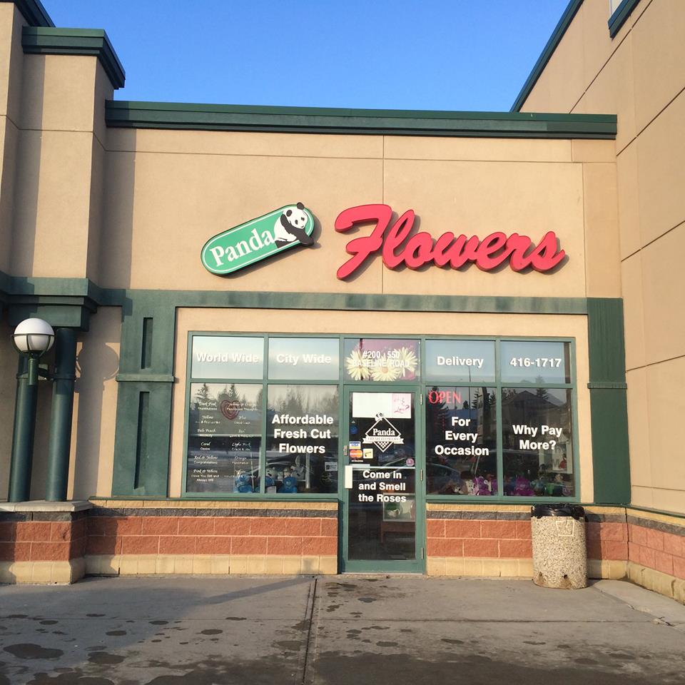 Sherwood Panda Flowers | 550 Baseline Rd Suite #200, Sherwood Park, AB T8H 2G8, Canada | Phone: (780) 416-1717