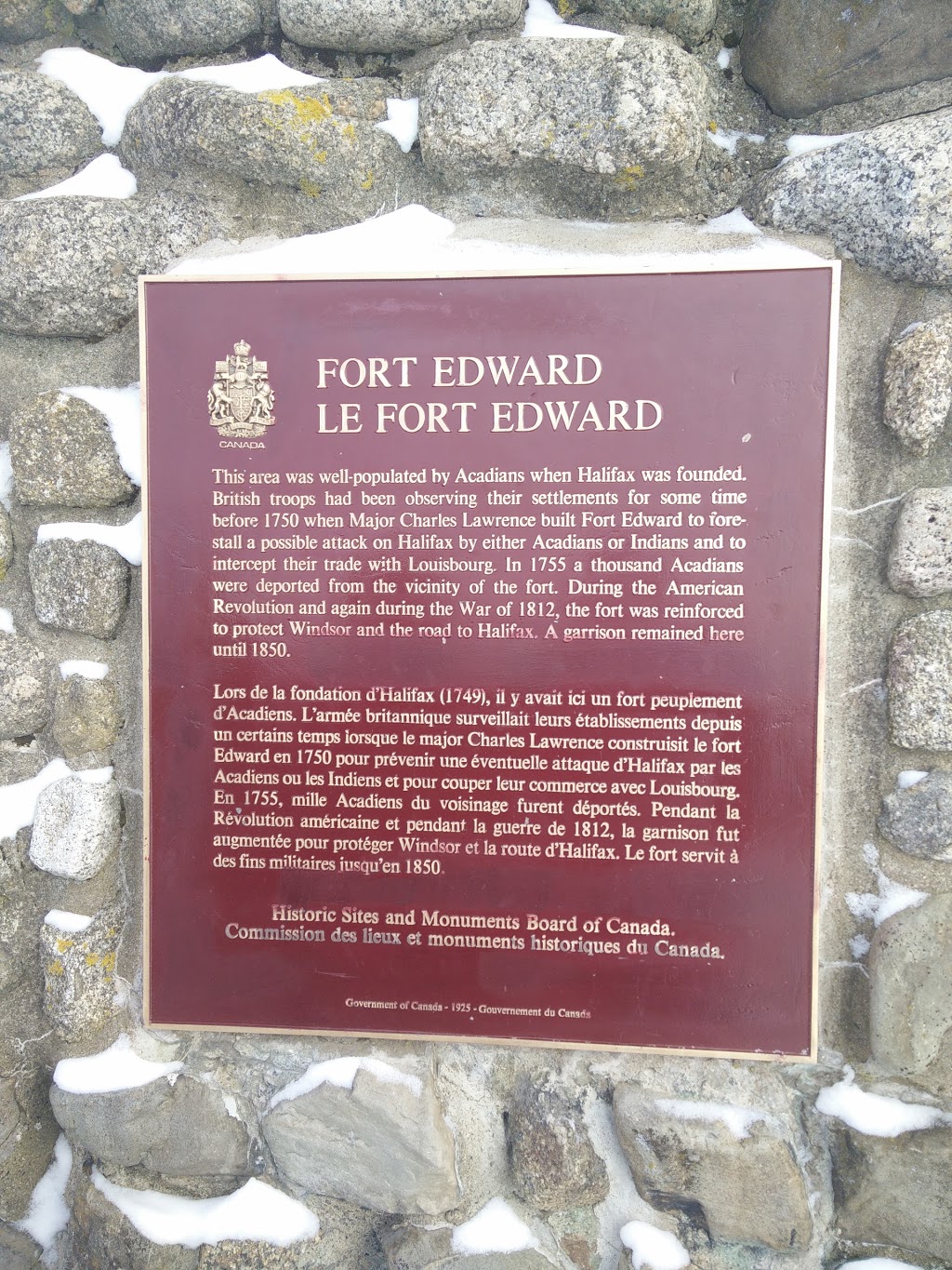 Fort Edward National Historic Site | 67 Fort Edward St, Windsor, NS B0N 2T0, Canada | Phone: (902) 798-2639