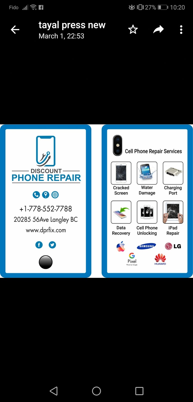 Discount Cell Phone Repair New Westminster | 898 Carnarvon St #160, New Westminster, BC V3M 0C3, Canada | Phone: (604) 503-2016