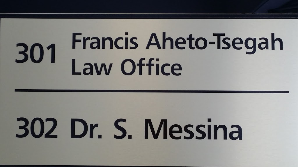 LAW OFFICE OF FRANCIS AHETO-TSEGAH | 1915 Baseline Rd Suite 301, Ottawa, ON K2C 0C7, Canada | Phone: (613) 226-1110