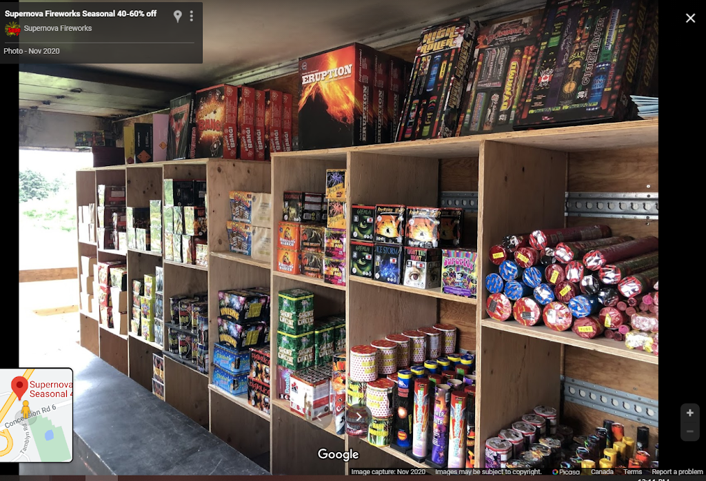 Supernova Fireworks Seasonal Location 40-60% off | 232 Main St, Bobcaygeon, ON K0M 1A0, Canada | Phone: (705) 934-1313