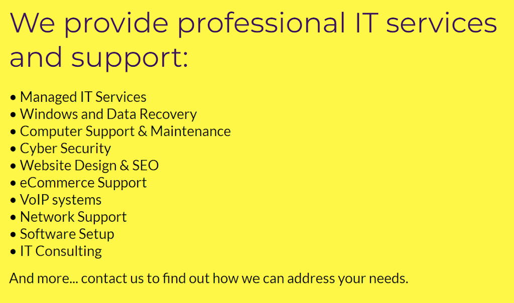 BRiGHT IT Solutions | 29 Bonnette St, Acton, ON L7J 2Z8, Canada | Phone: (888) 391-7531