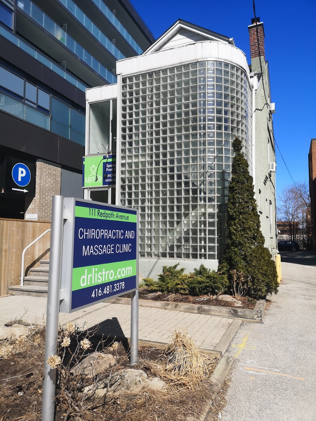 Listro Chiropractic & Massage Clinic | 111 Redpath Ave, Toronto, ON M4S 2J9, Canada | Phone: (416) 481-3378