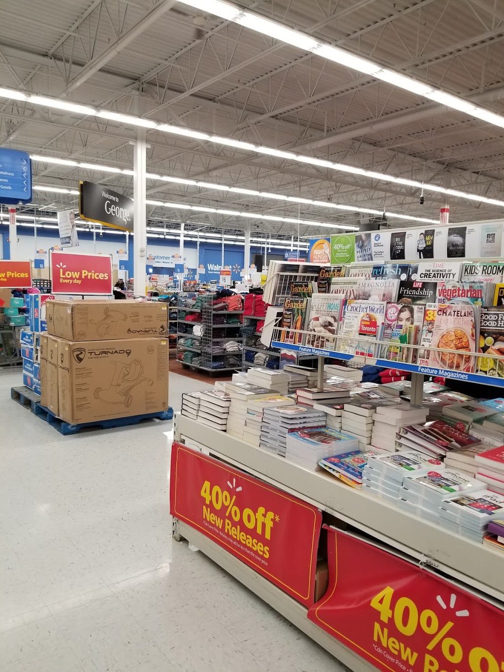 Walmart Vaughan Store | 3600 Major MacKenzie Dr W, Maple, ON L6A 1S1, Canada | Phone: (905) 832-4060