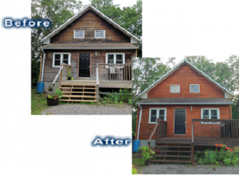 Log & Wood Home Colour Restoration | 2457 Burnstown Rd, Renfrew, ON K7V 3Z4, Canada | Phone: (613) 433-0860