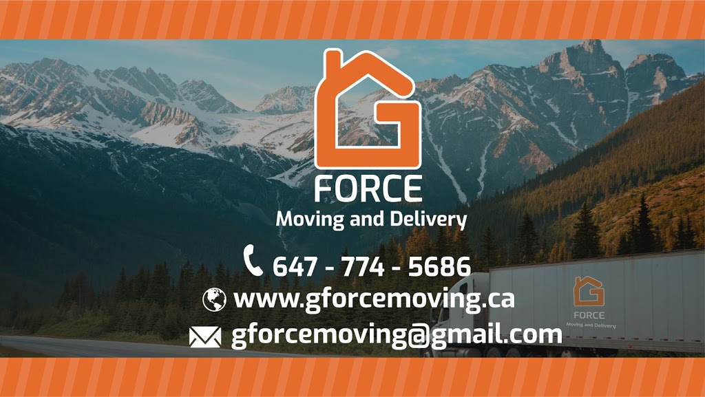G-Force Moving and Delivery | 11 Oneida Crescent #1201, Richmond Hill, ON L4B 0A1, Canada | Phone: (647) 774-5686