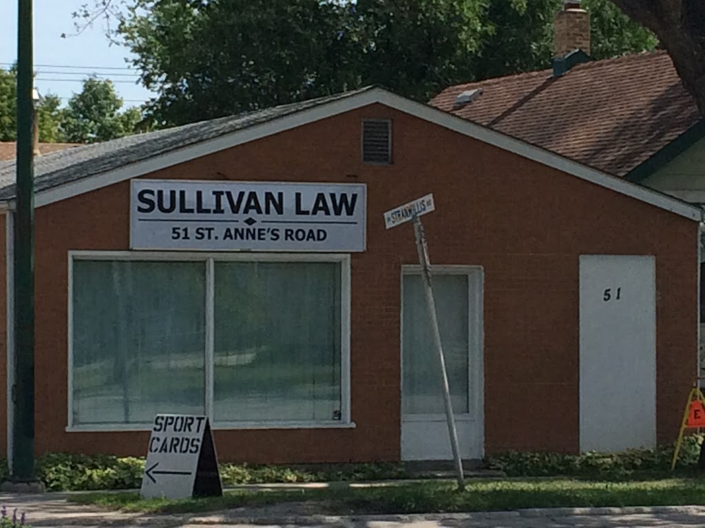 Sullivan Law | 51 St Annes Rd Unit B, Winnipeg, MB R2M 2Y4, Canada | Phone: (204) 233-6246
