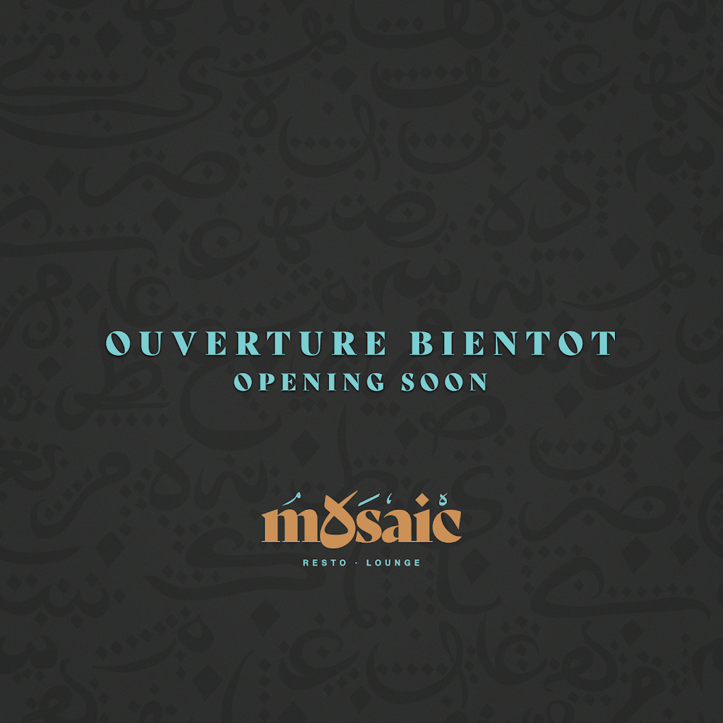 Mosaic Resto Lounge | 2163 Rue Saint-Louis, Saint-Laurent, QC H4M 1P1, Canada | Phone: (514) 238-3333