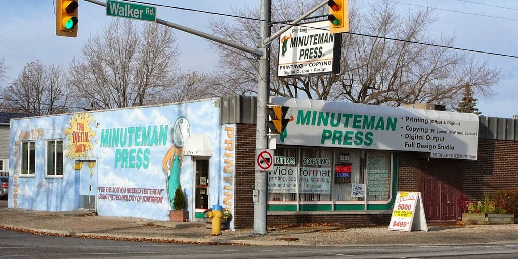 Minuteman Press | 3595 Walker Rd, Windsor, ON N8W 3S5, Canada | Phone: (519) 250-7999
