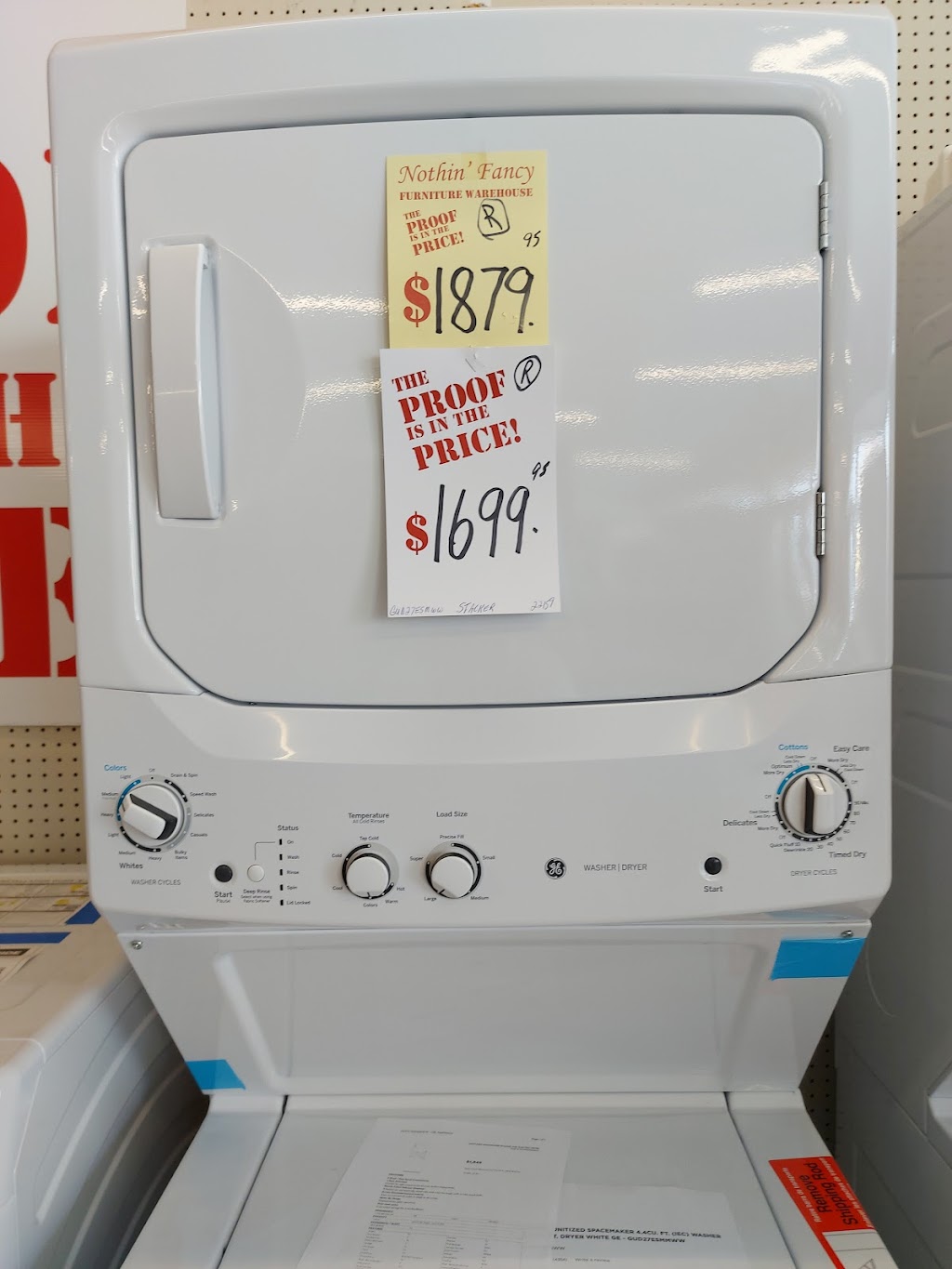 Nothin Fancy Furniture Warehouse | 39 Water St, Digby, NS B0V 1A0, Canada | Phone: (902) 378-3088
