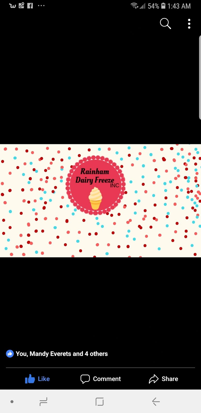 Rainham Dairy Freeze Inc | 4875 Rainham Rd, Selkirk, ON N0A 1P0, Canada | Phone: (905) 776-1888