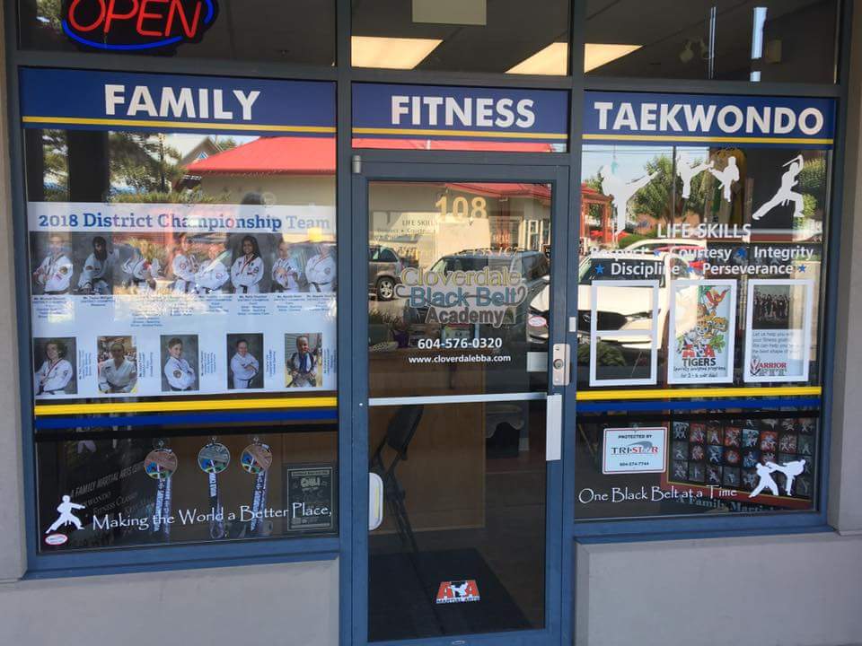Cloverdale Black Belt Academy | 17700 56 Ave #102, Surrey, BC V3S 1C7, Canada | Phone: (604) 576-0320