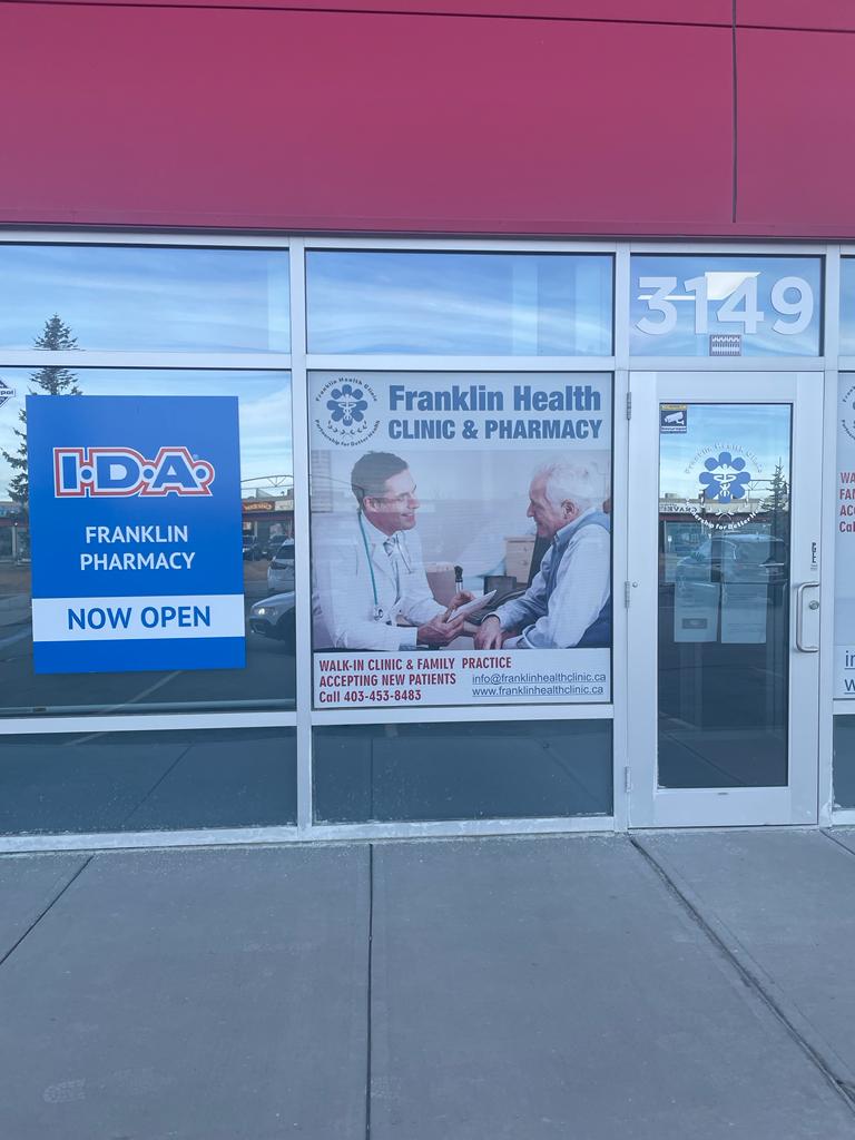 Franklin IDA Pharmacy | 3149 5 Ave NE, Calgary, AB T2A 6C9, Canada | Phone: (587) 441-3860