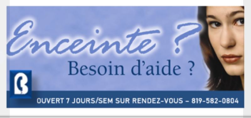 Accueil Grossesse / Birthright Drummondville | 555 Rue Fontaine, Drummondville, QC J2C 6W2, Canada | Phone: (819) 582-0804