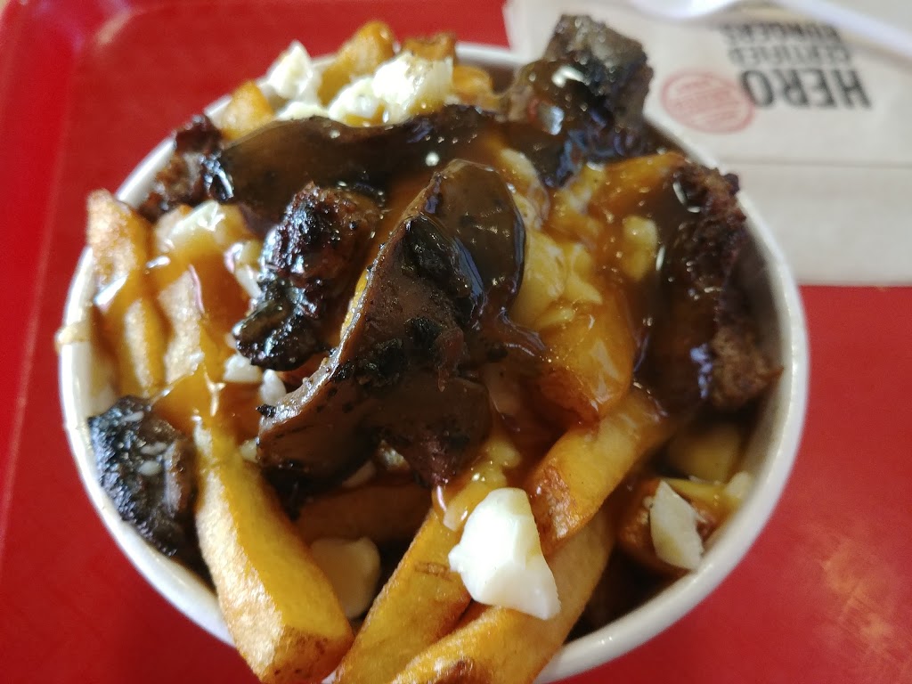 Hero Certified Burgers | Shopping Centre, 8750 Bayview Ave, Richmond Hill, ON L4B 4V9, Canada | Phone: (905) 709-2844