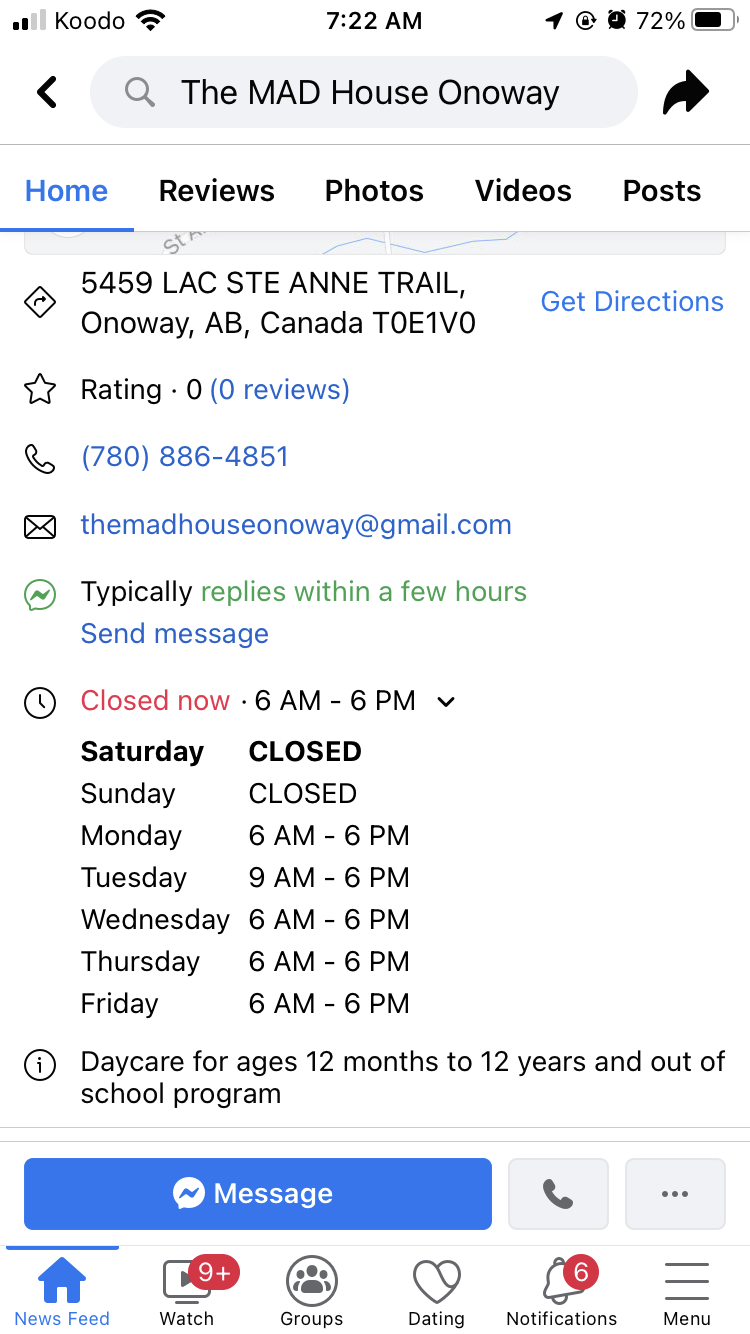 The MAD House | 5459 Lac St Anne Trail N, Onoway, AB T0E 1V0, Canada | Phone: (780) 886-4851