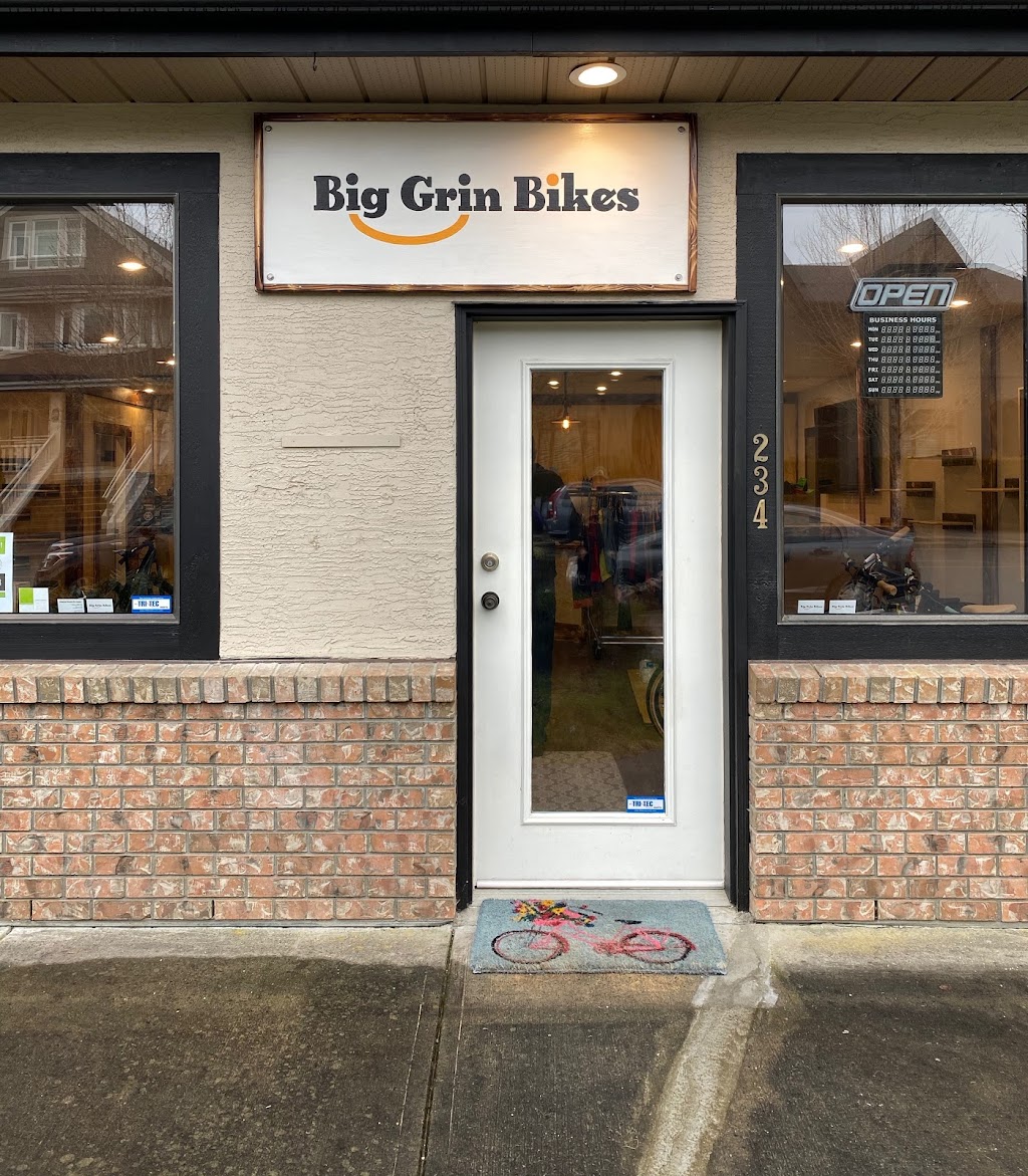 Big Grin Bikes | 234 W 2nd Ave, Qualicum Beach, BC V9K 0A4, Canada | Phone: (250) 752-0025