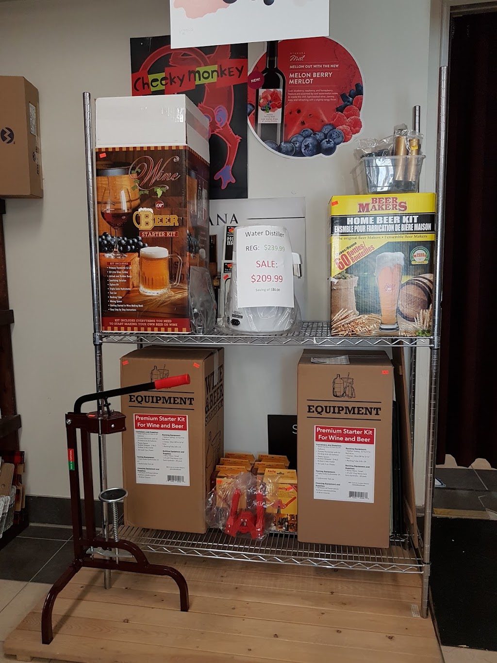 Home Wine & Brew | 423 Main St, Steinbach, MB R5G 1Z6, Canada | Phone: (204) 961-0001