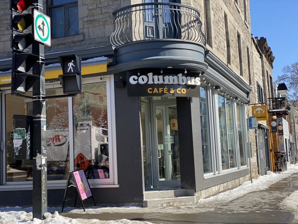 Columbus Café & Co | 1200 Avenue du Mont-Royal E, Montréal, QC H2J 1Y2, Canada | Phone: (514) 419-1787