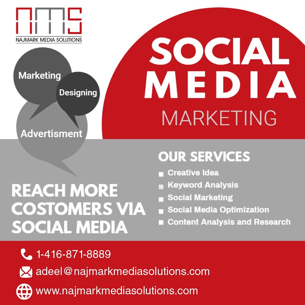 Najmark Media Solutions Inc. | 1338 Galesway Blvd, Mississauga, ON L5V 3B5, Canada | Phone: (416) 871-8889