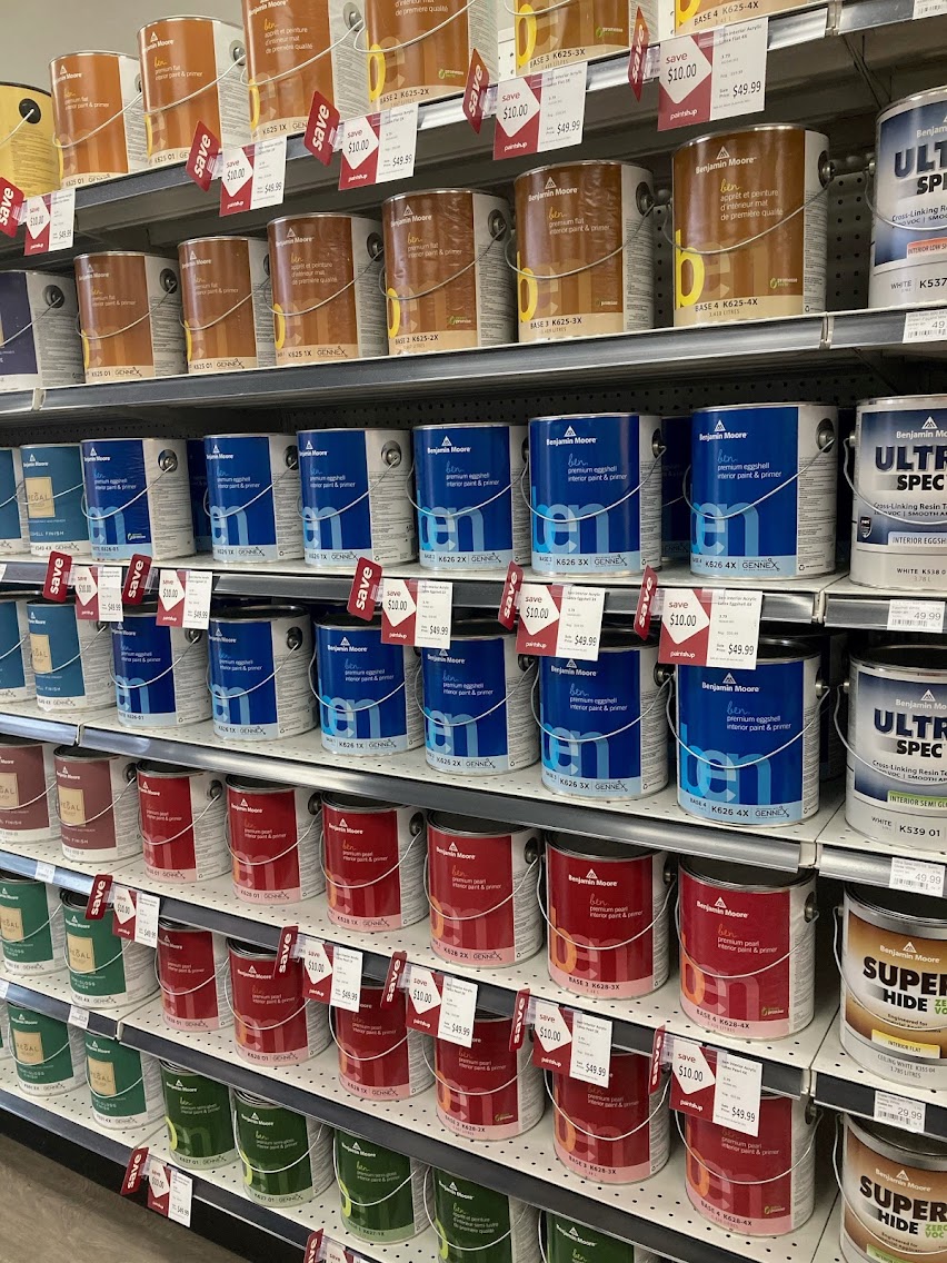 Benjamin Moore Paint Shop | 534 Sackville Dr, Lower Sackville, NS B4C 2R8, Canada | Phone: (902) 865-6542