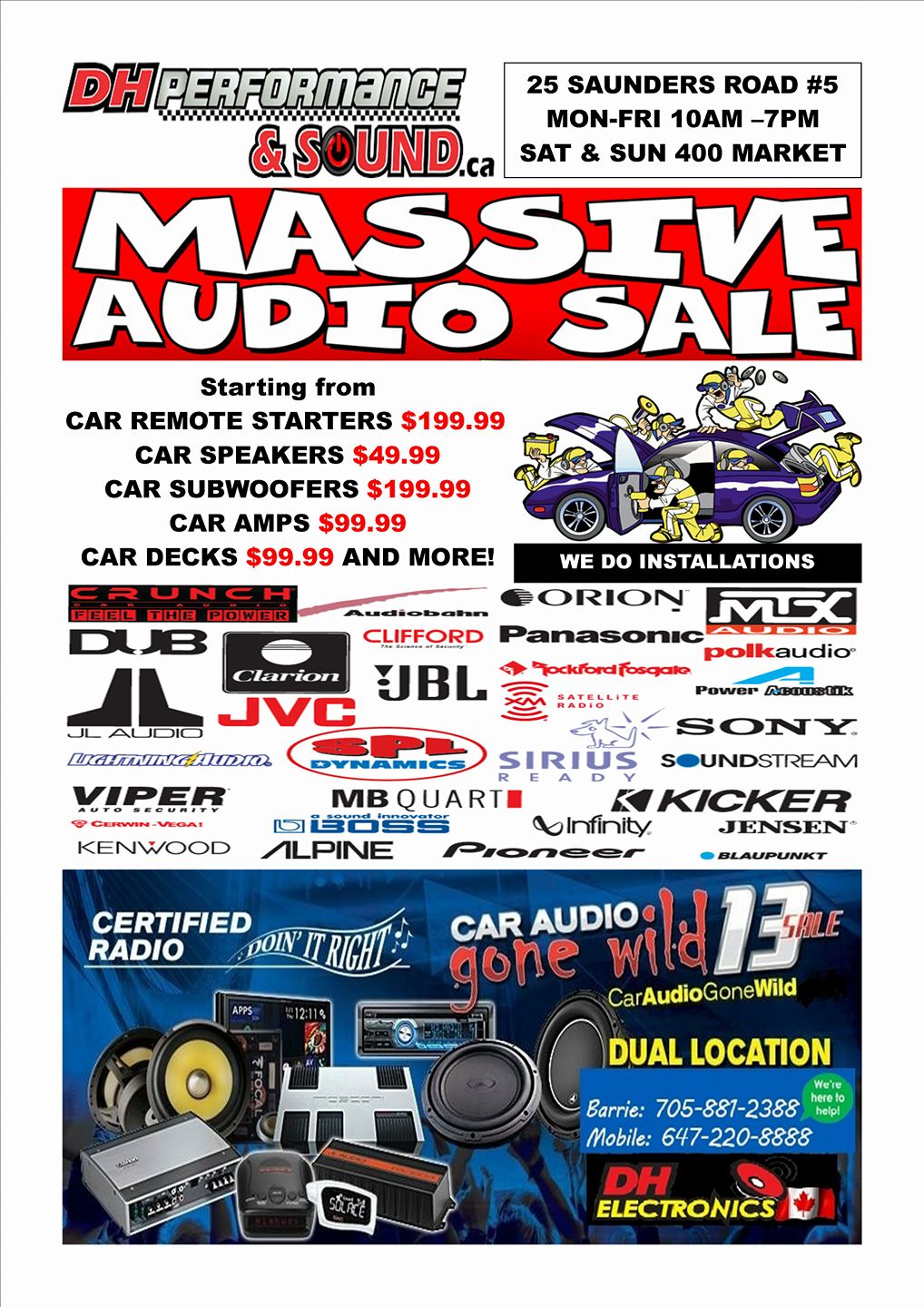 DH Electronics | 25 Saunders Rd #4, Barrie, ON L4N 9A7, Canada | Phone: (705) 881-2388