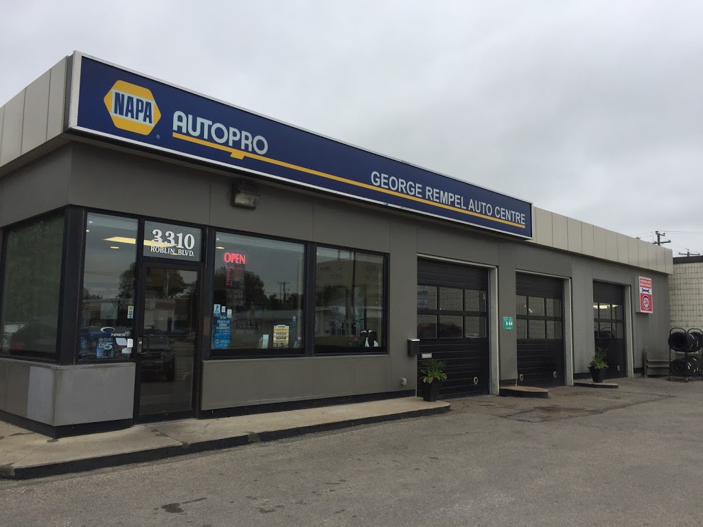 NAPA AUTOPRO - George Rempel Auto Centre | 3310 Roblin Blvd, Winnipeg, MB R3R 0C4, Canada | Phone: (204) 897-6611