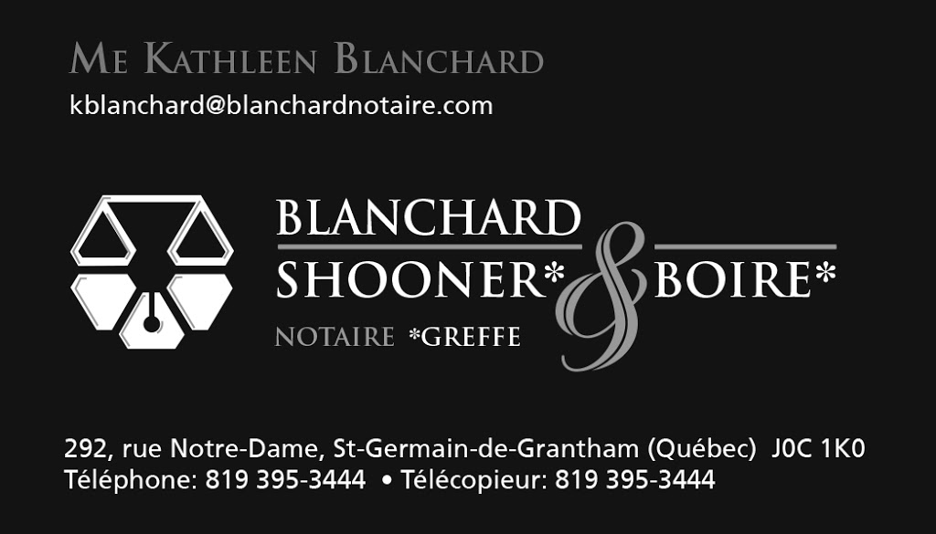 Catherine Blanchard | 292 Rue Notre Dame, Saint-Germain-de-Grantham, QC J0C 1K0, Canada | Phone: (819) 395-3444