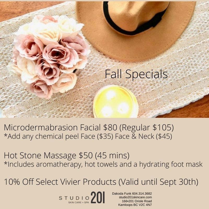 Studio 201 Skin Care and Spa | 166 Oriole Rd, Kamloops, BC V2C 4N7, Canada | Phone: (604) 314-3682