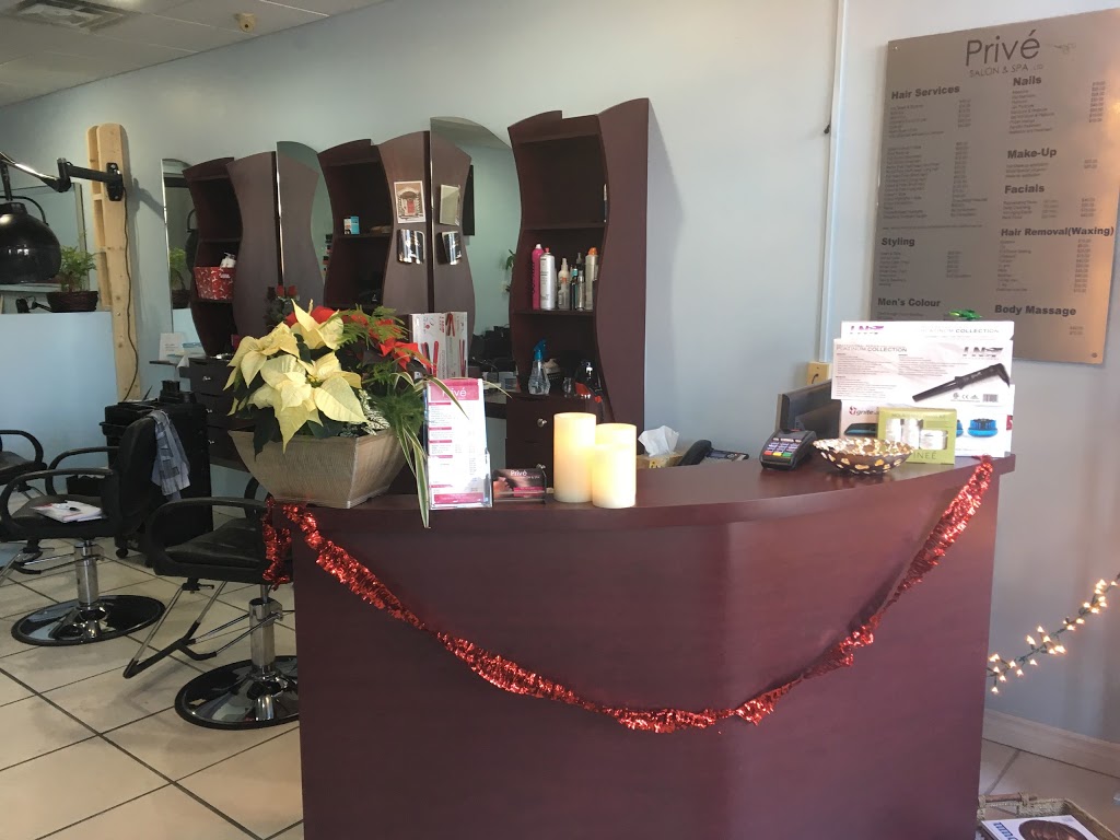 Prive Salon and Spa | 3100 Brock St N, Whitby, ON L1R 3J7, Canada | Phone: (905) 493-5887