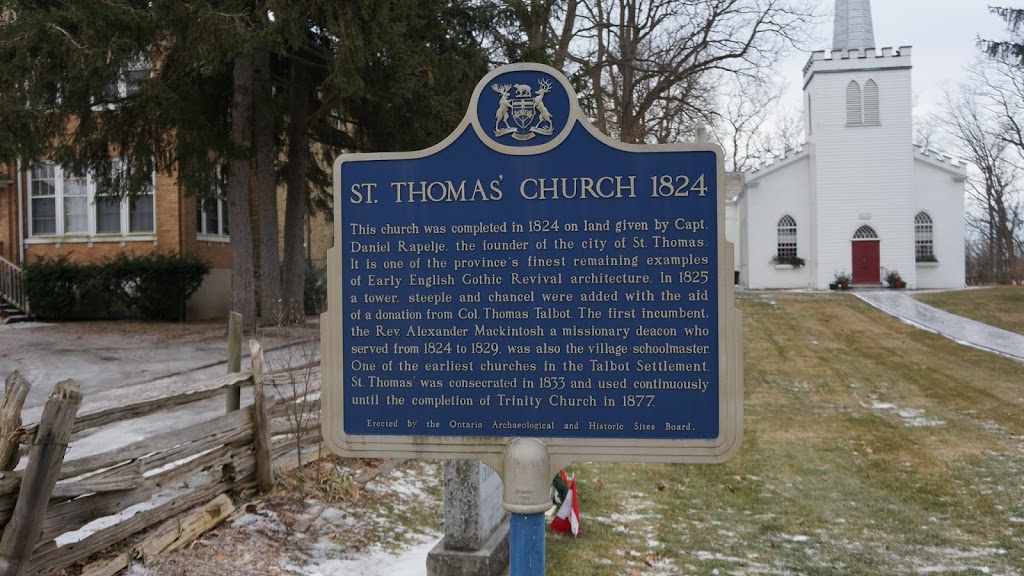 Old St Thomas Church | 55 Walnut St, St Thomas, ON N5R 2Y7, Canada | Phone: (519) 633-2610