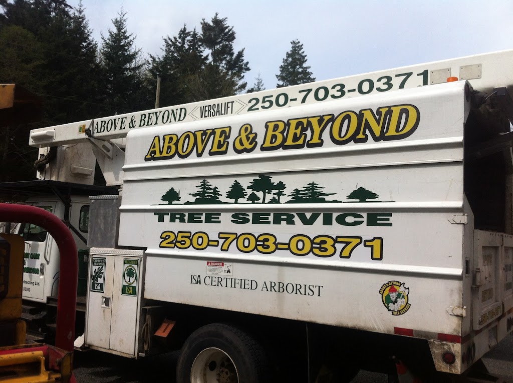 Above & Beyond Tree Service | 2234 Robb Ave, Comox, BC V9M 1J8, Canada | Phone: (250) 465-1993
