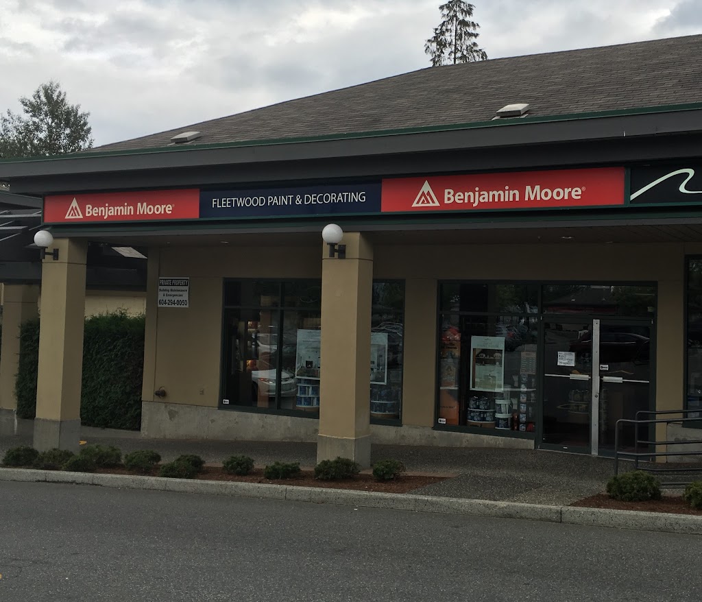Benjamin Moore Fleetwood | 15920 Fraser Hwy #202, Surrey, BC V4N 0X8, Canada | Phone: (604) 572-6607