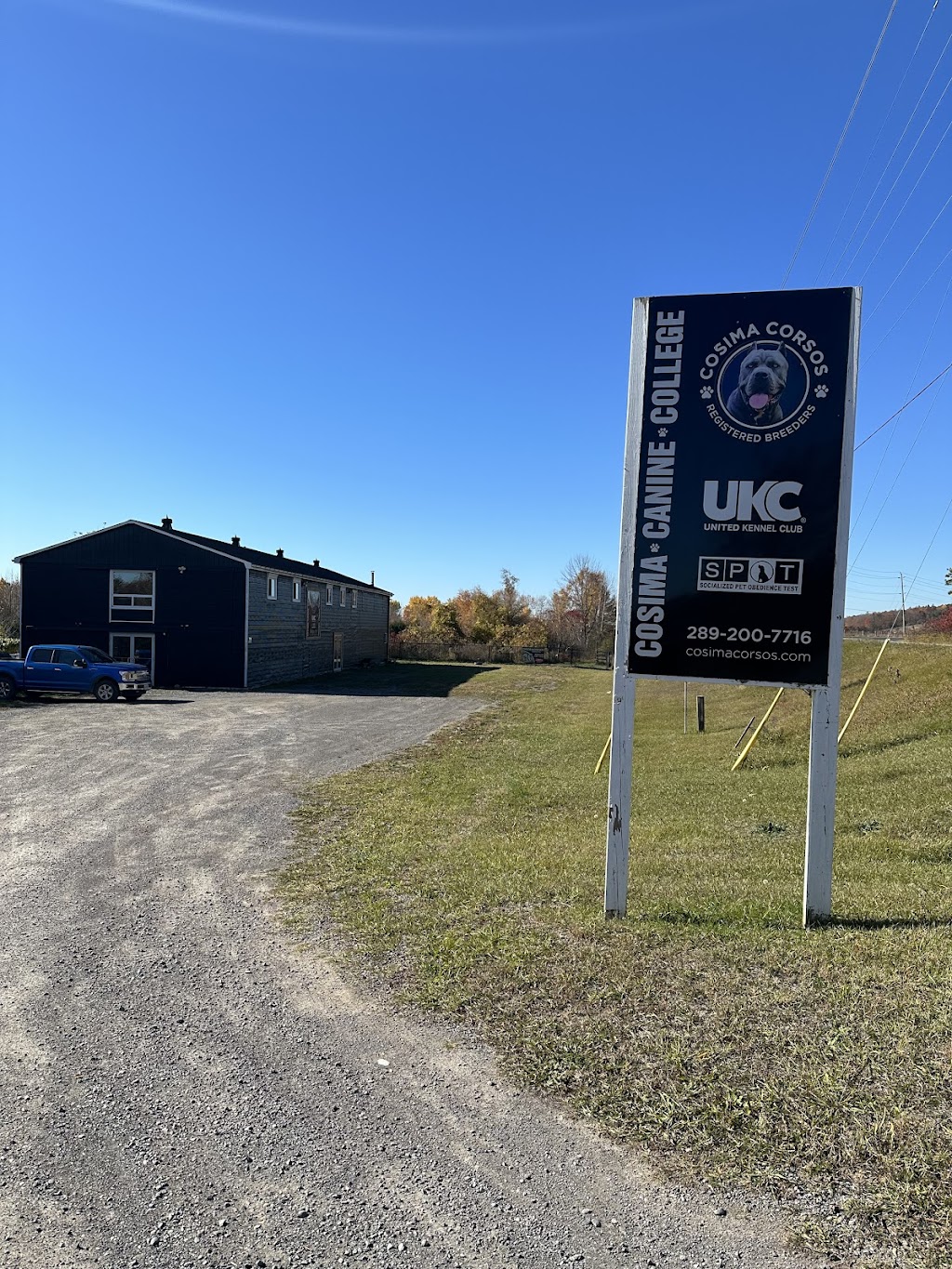 Cosima Corsos Inc | 12835 County Rd 2, Colborne, ON K0K 1S0, Canada | Phone: (289) 200-7716