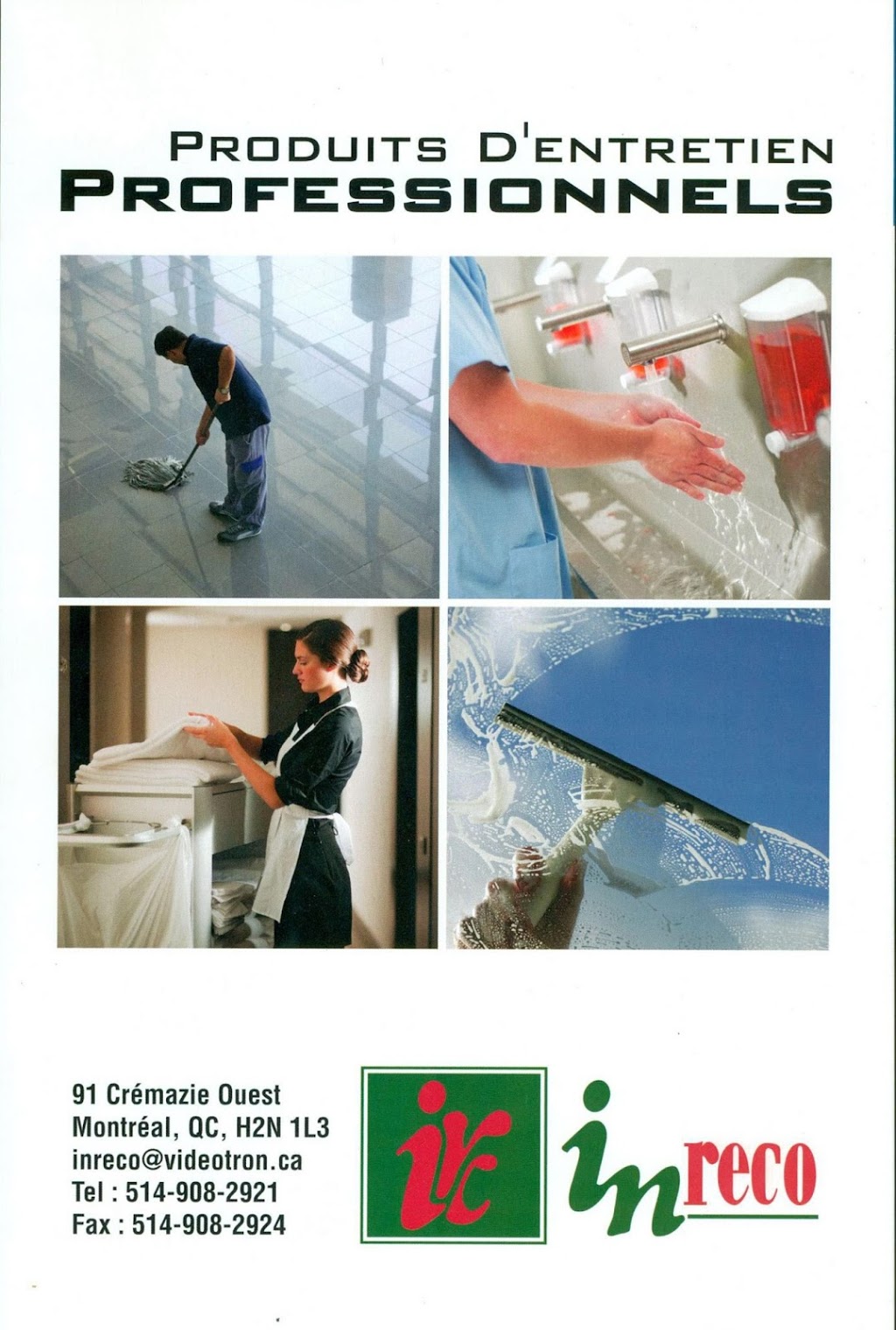Inreco | 91 Boulevard Crémazie O, Montréal, QC H2N 1L3, Canada | Phone: (514) 908-2921