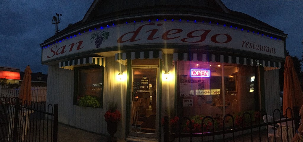 San Diego Italian Restaurant | 72 First St, Collingwood, ON L9Y 1A2, Canada | Phone: (705) 445-9876