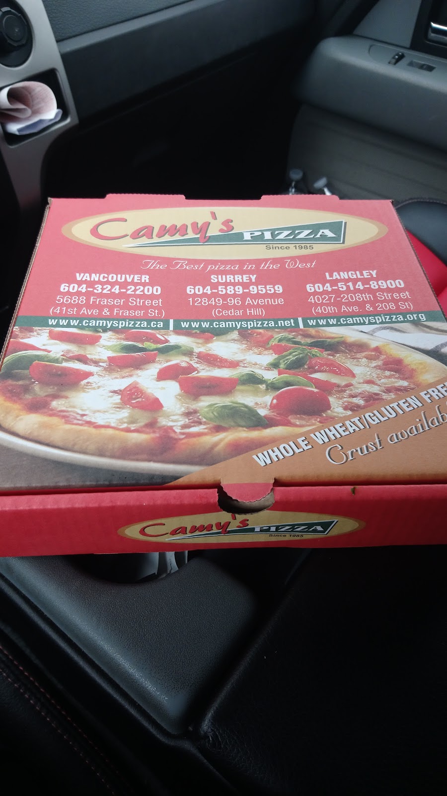 Camys Pizza | 12849 96 Ave, Surrey, BC V3V 6V9, Canada | Phone: (604) 589-9559
