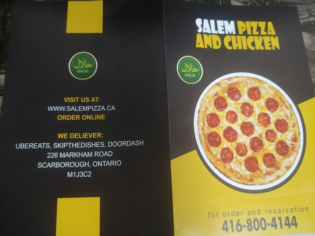 Salem Pizza and Chicken | 226 Markham Rd, Scarborough, ON M1J 3C2, Canada | Phone: (416) 800-4144
