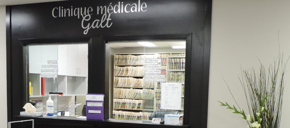 Galt Medical Clinic | 2235 Rue Galt O, Sherbrooke, QC J1K 1K6, Canada | Phone: (819) 821-0088