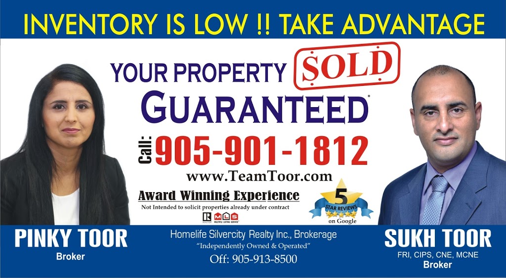 Pinky Toor & Sukh Toor Real Estate Broker | 6201 Hwy 7 #10, Vaughan, ON L4H 0K7, Canada | Phone: (905) 901-1812